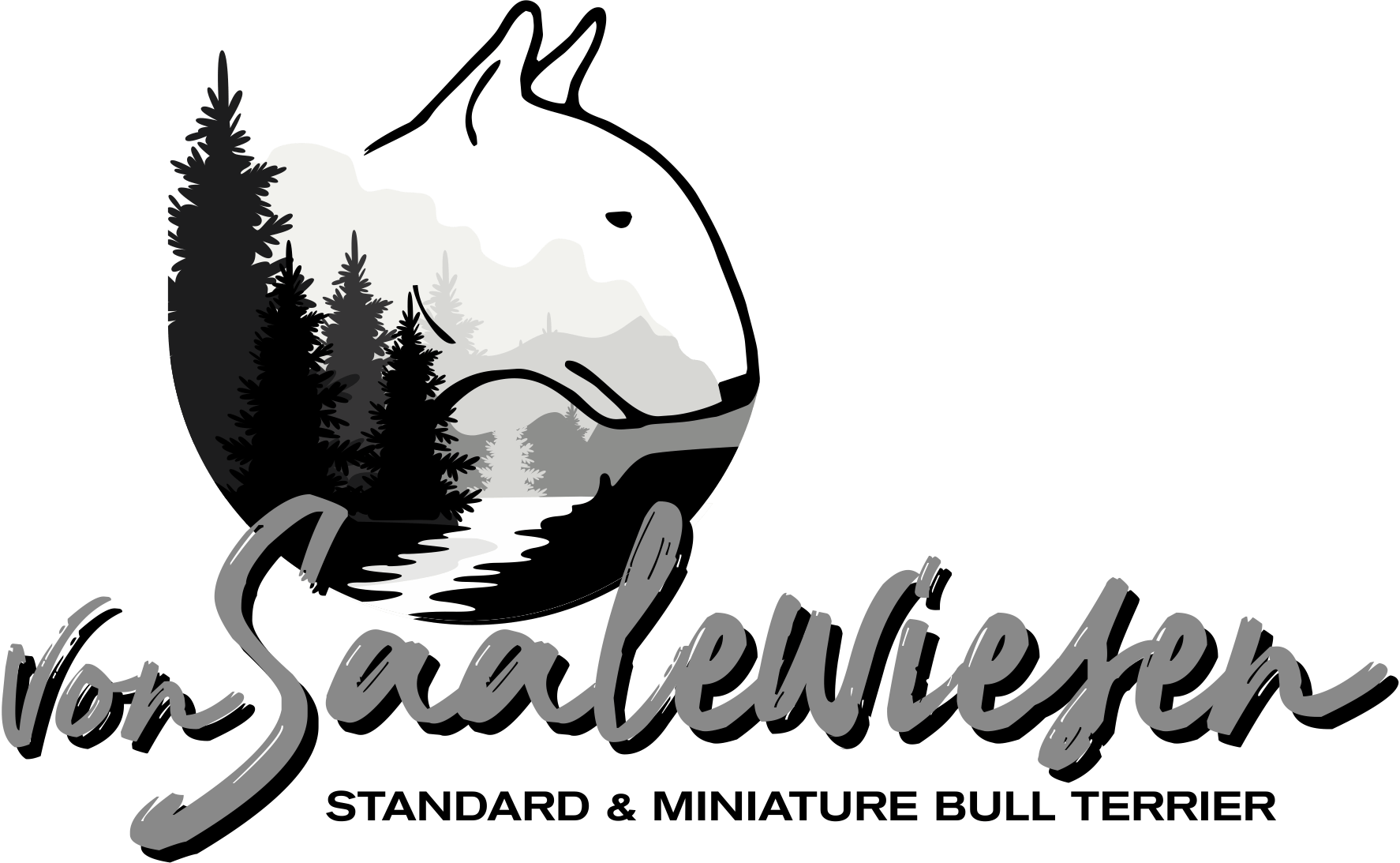 Logo Bullterrier von Saalewiesen