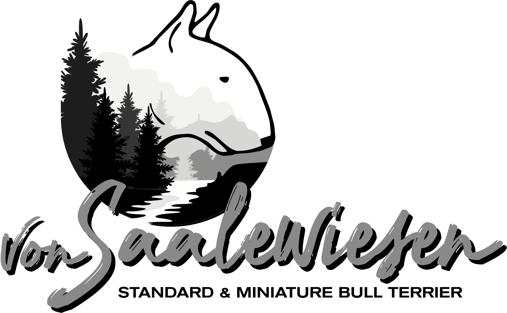 Logo Bullterrier von Saalewiesen
